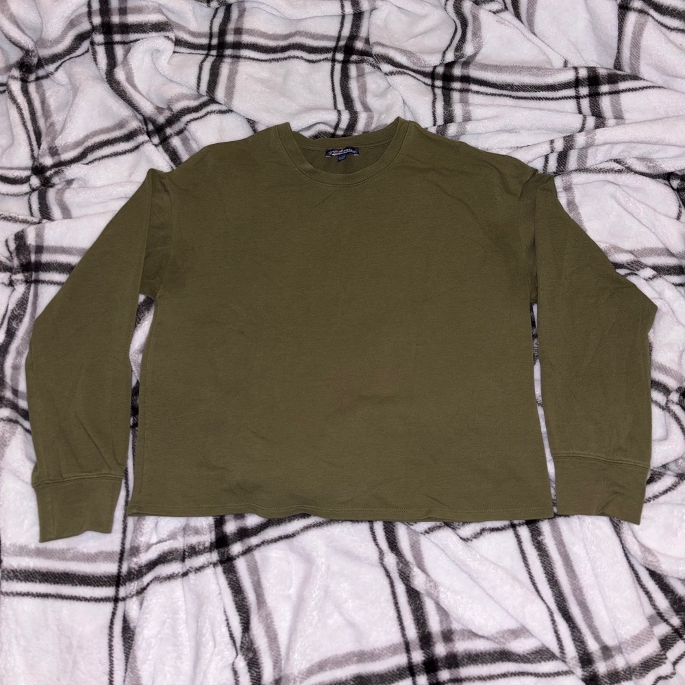 Freshman 1996 Green Crop Top Sweater - Size XL (16)